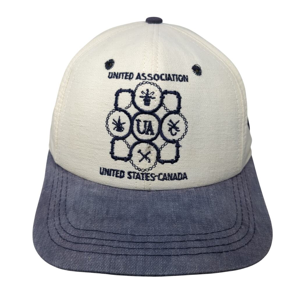 United Association United States Canada Snapback Cap Multi One Size Embroidered
